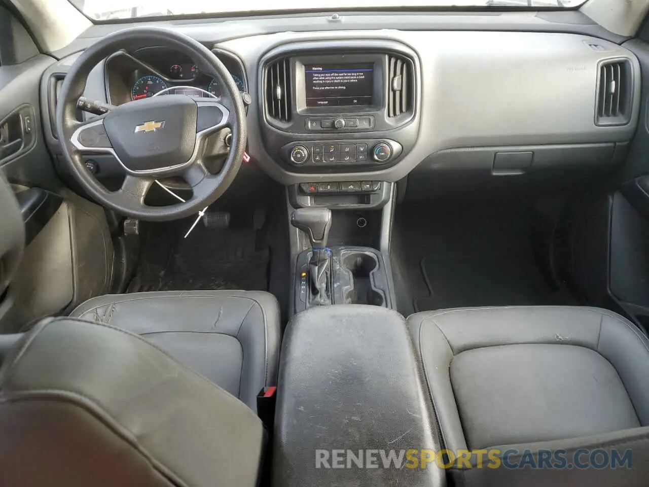 8 fotografías del automóvil dañado 1GCHSBEN7L1133382 CHEVROLET COLORADO 2020