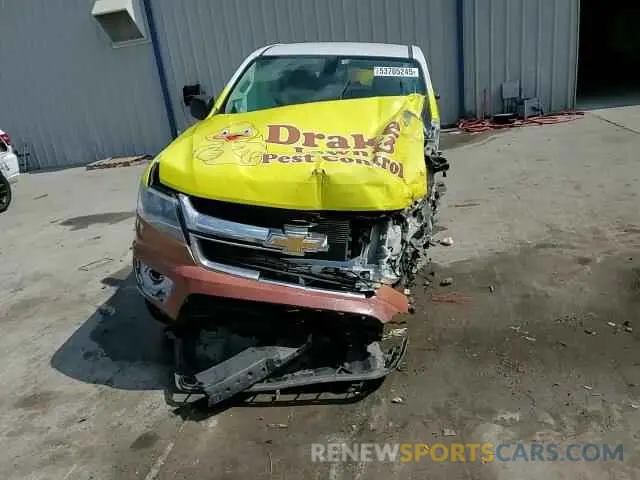 12 fotografías del automóvil dañado 1GCHSBEN9L1195222 CHEVROLET COLORADO 2020