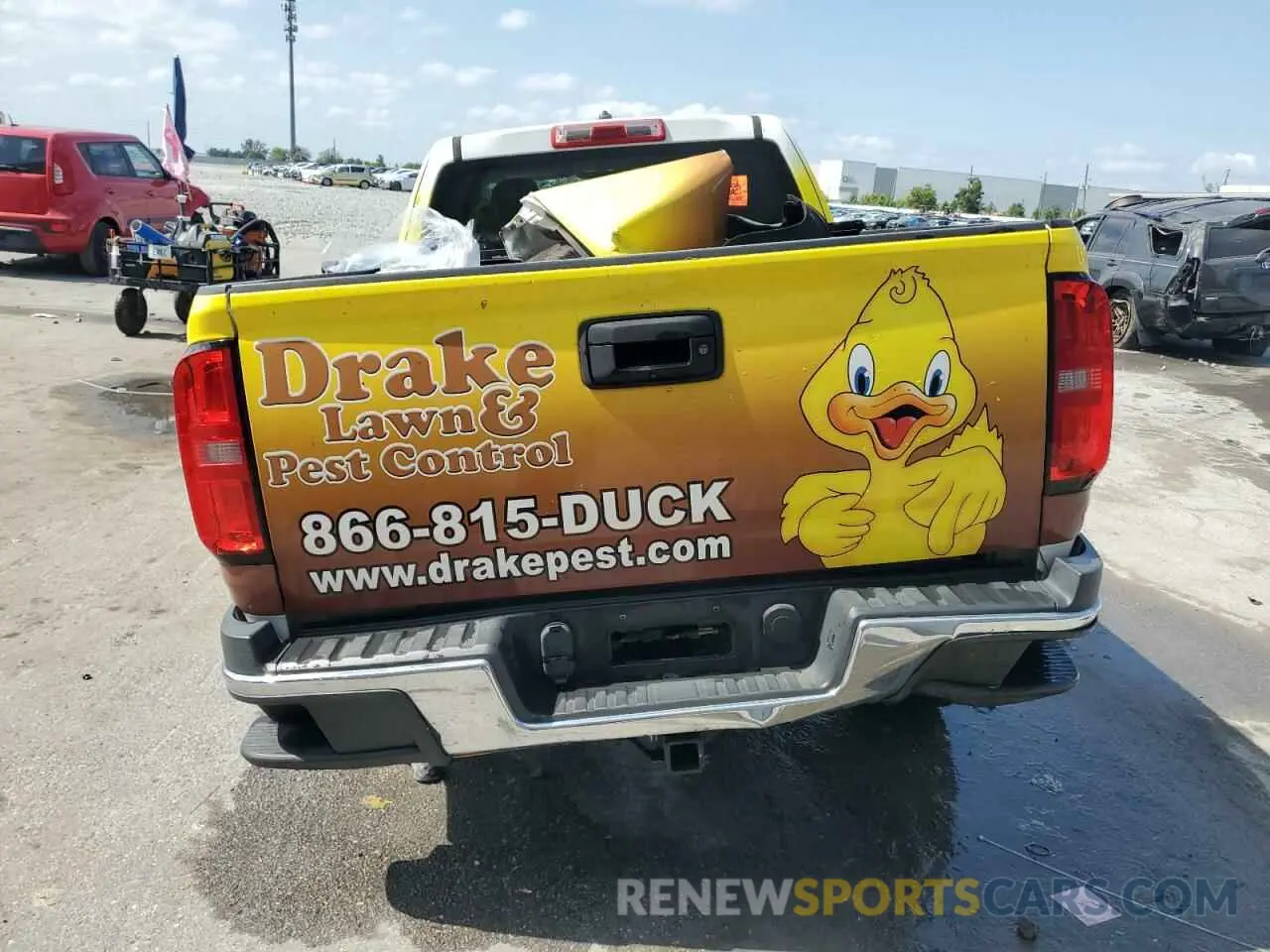 6 fotografías del automóvil dañado 1GCHSBEN9L1195222 CHEVROLET COLORADO 2020