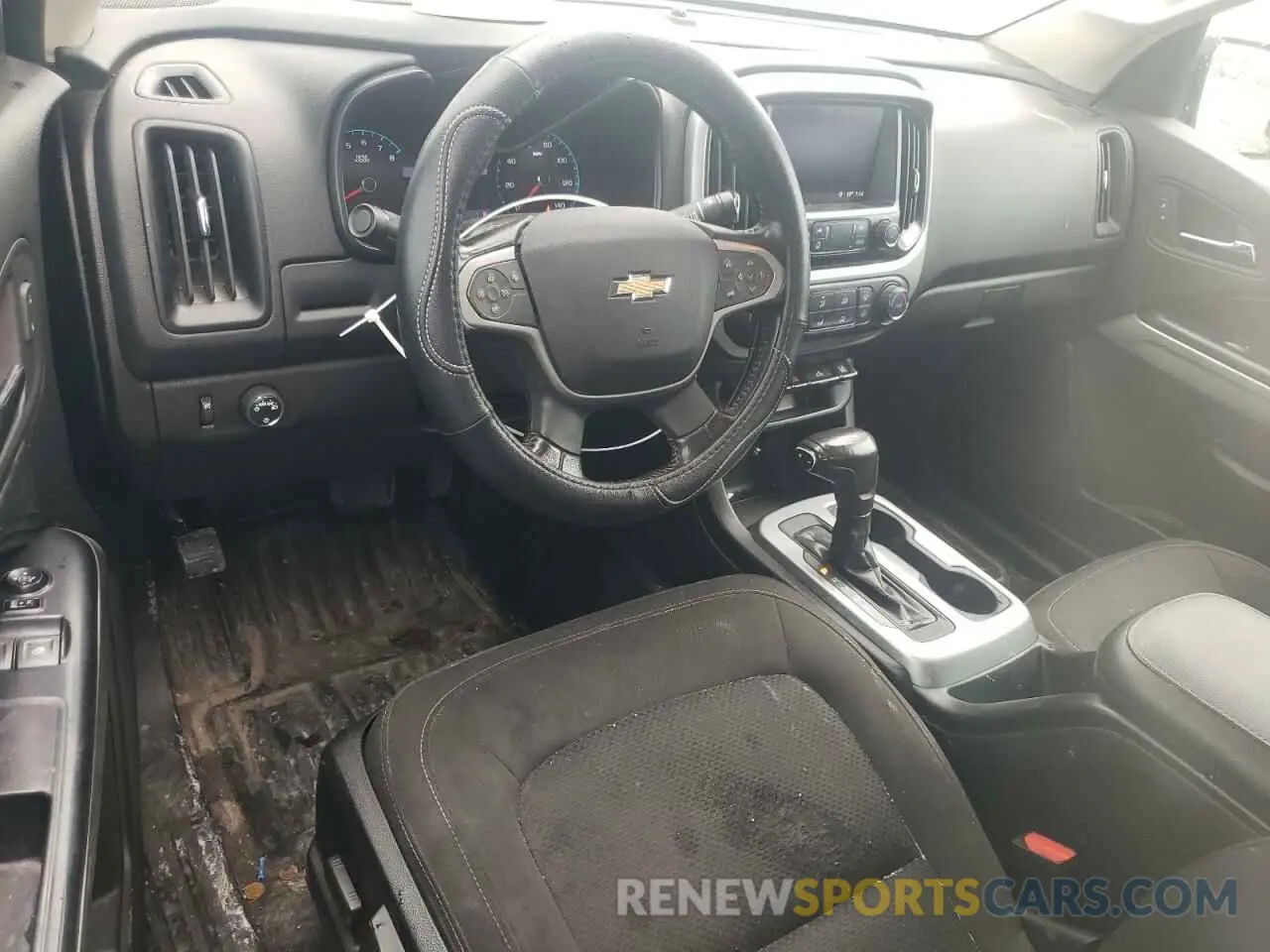8 fotografías del automóvil dañado 1GCHSCEA3L1156063 CHEVROLET COLORADO 2020