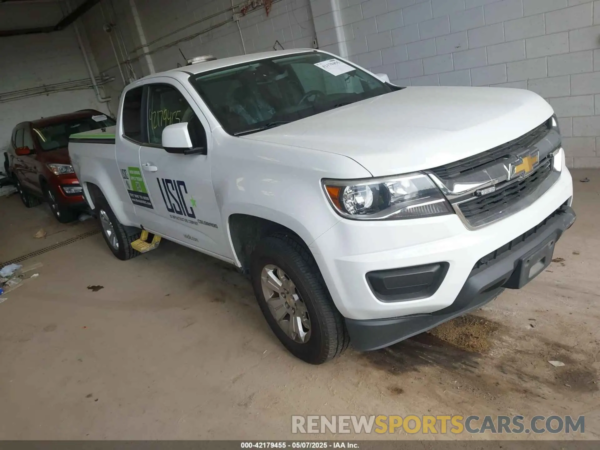 1 fotografías del automóvil dañado 1GCHSCEA6L1151049 CHEVROLET COLORADO 2020
