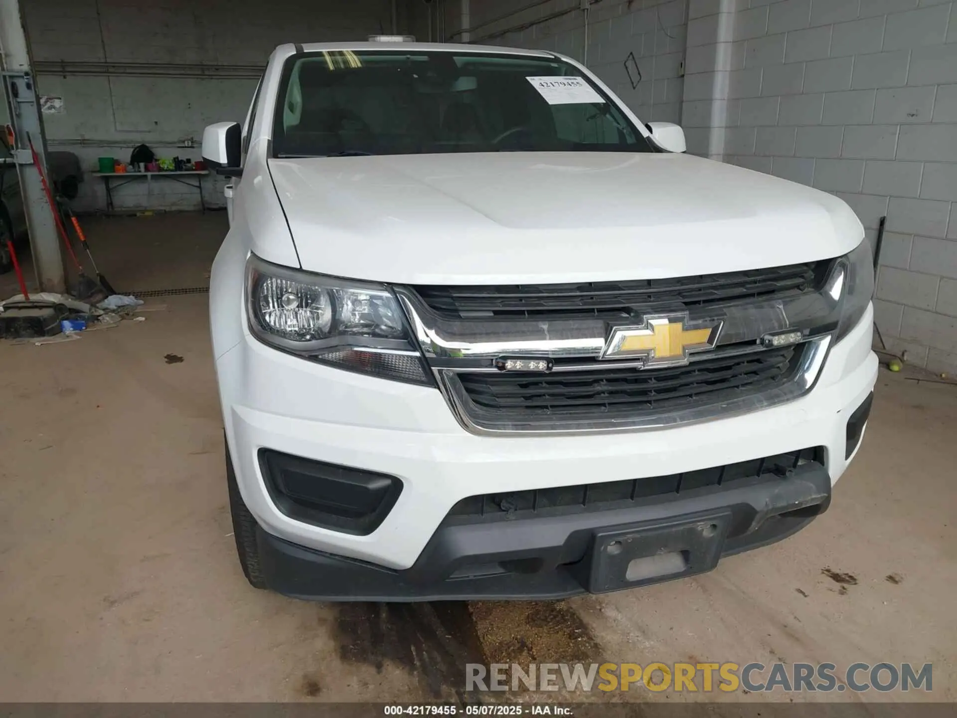 6 fotografías del automóvil dañado 1GCHSCEA6L1151049 CHEVROLET COLORADO 2020