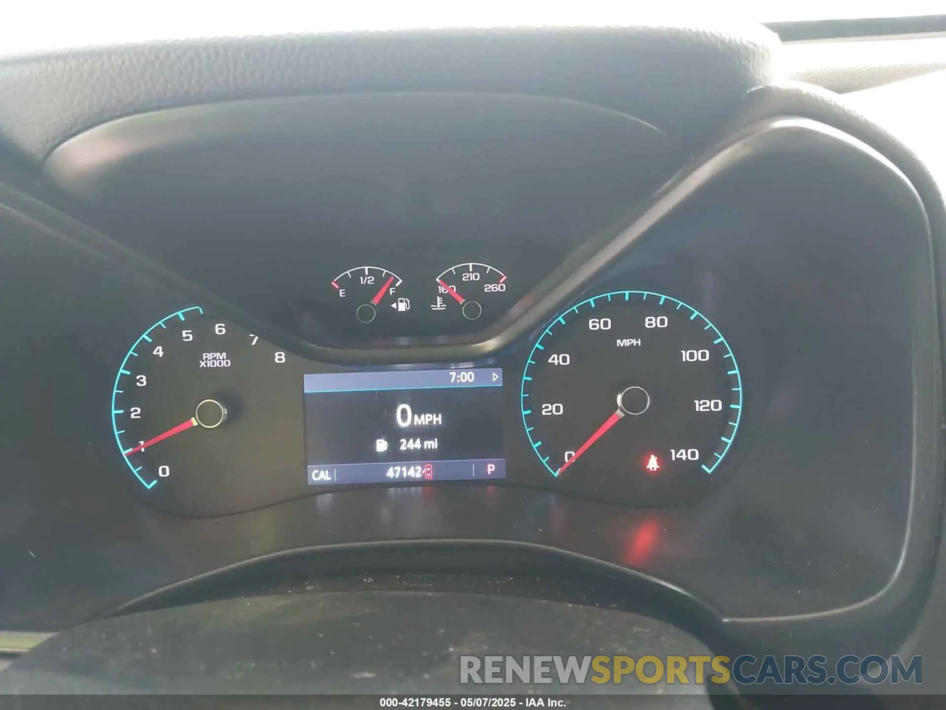 7 fotografías del automóvil dañado 1GCHSCEA6L1151049 CHEVROLET COLORADO 2020