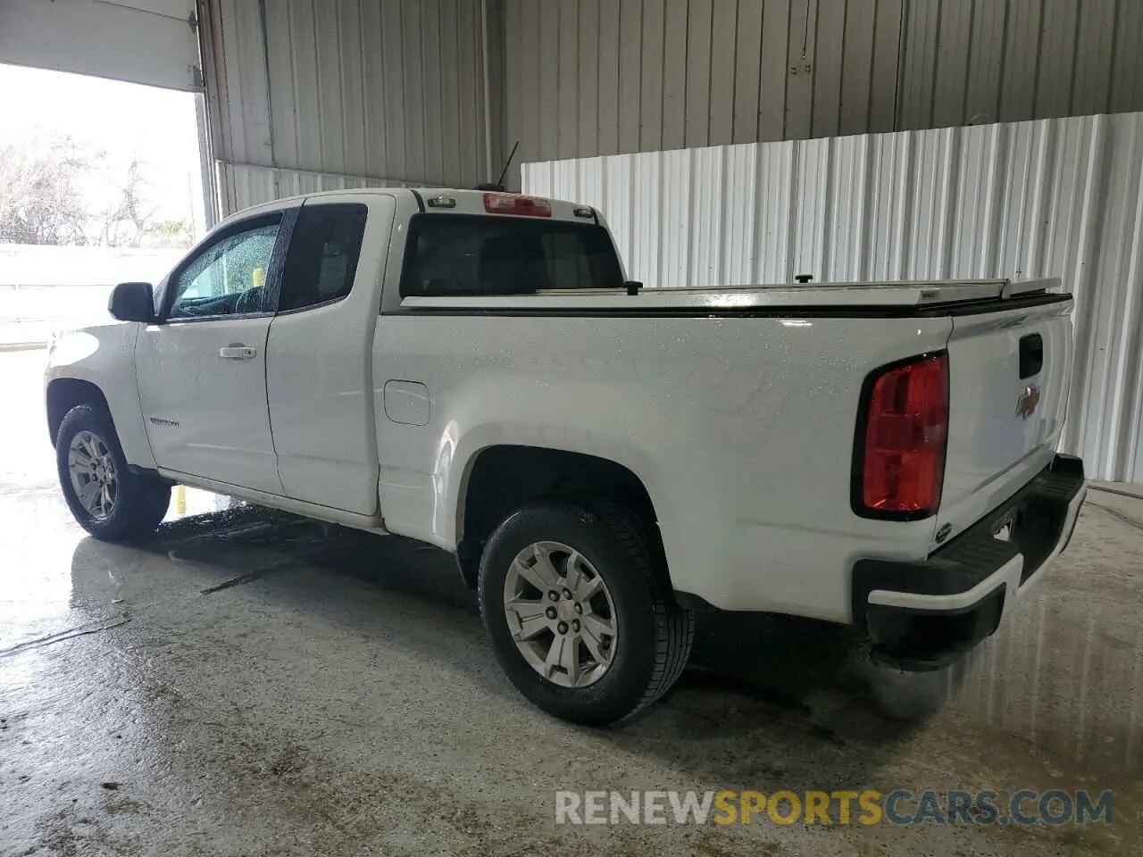 2 fotografías del automóvil dañado 1GCHSCEA6L1151522 CHEVROLET COLORADO 2020