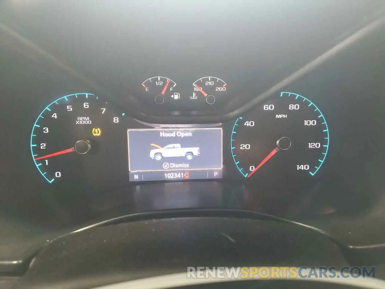 9 fotografías del automóvil dañado 1GCHSCEA6L1151522 CHEVROLET COLORADO 2020