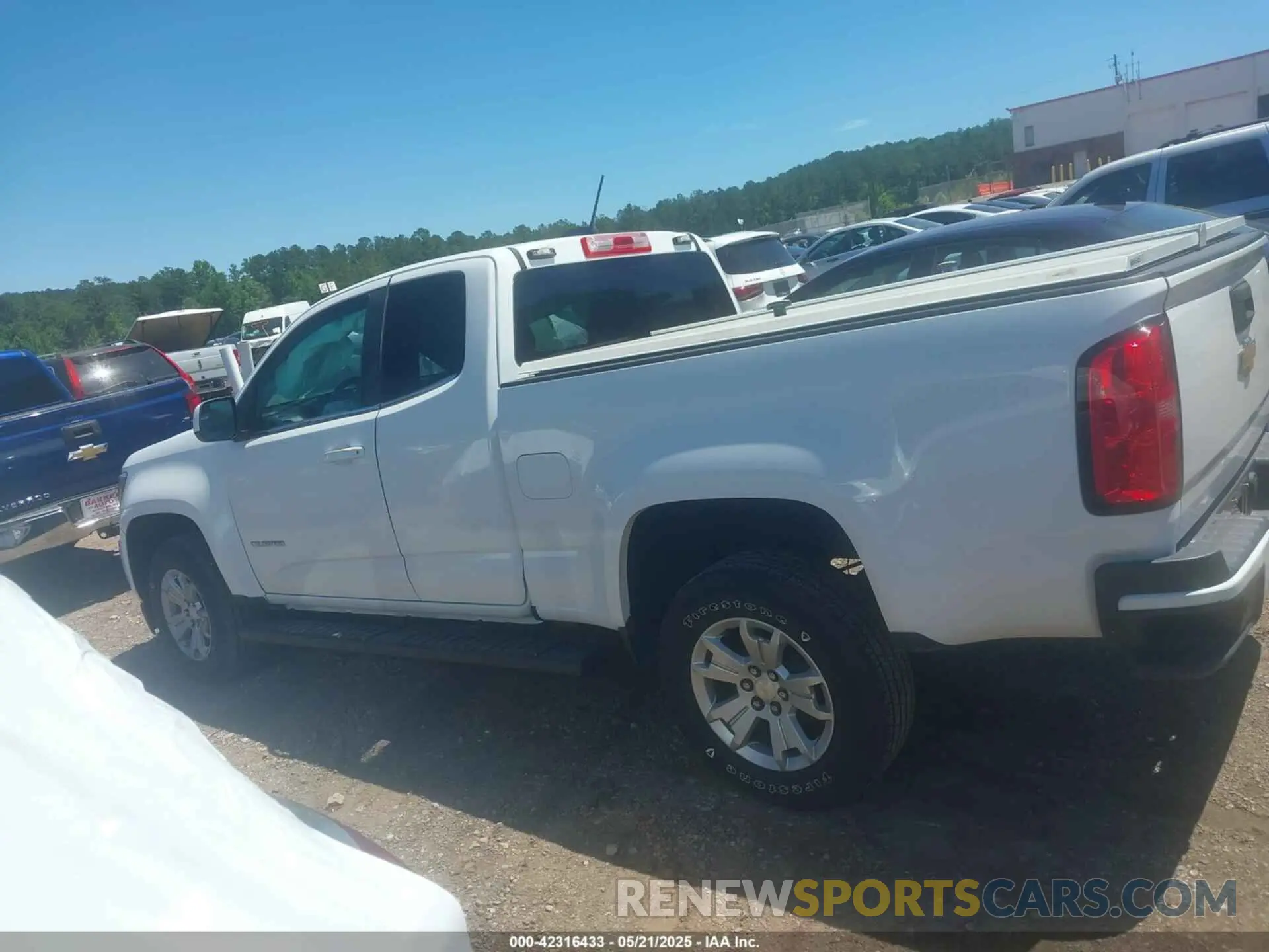 14 fotografías del automóvil dañado 1GCHSCEA6L1164528 CHEVROLET COLORADO 2020
