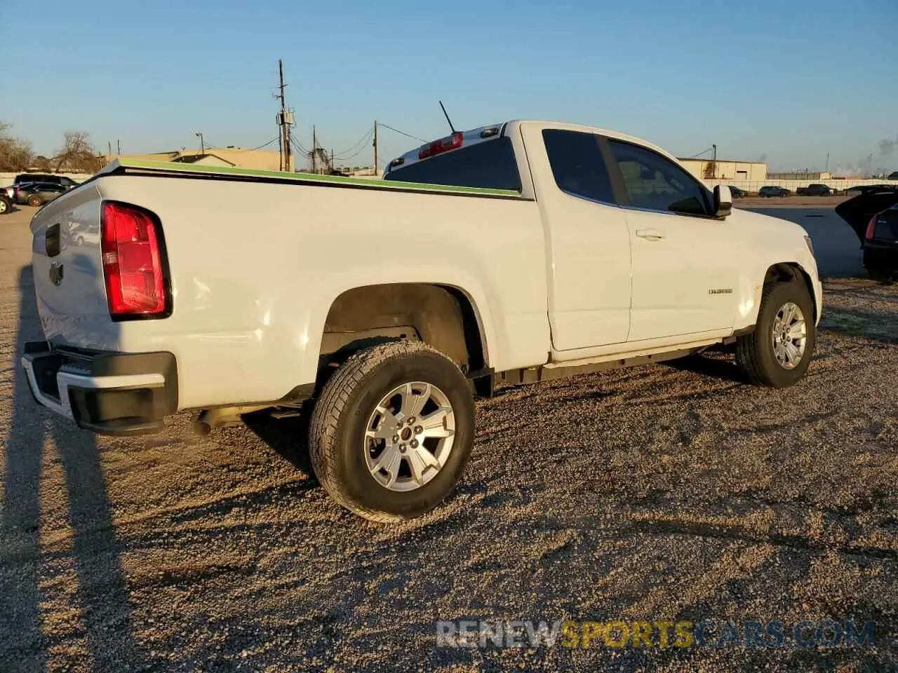 3 fotografías del automóvil dañado 1GCHSCEA7L1174758 CHEVROLET COLORADO 2020
