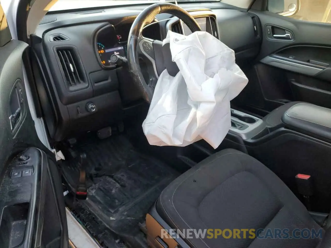 8 fotografías del automóvil dañado 1GCHSCEA7L1174758 CHEVROLET COLORADO 2020
