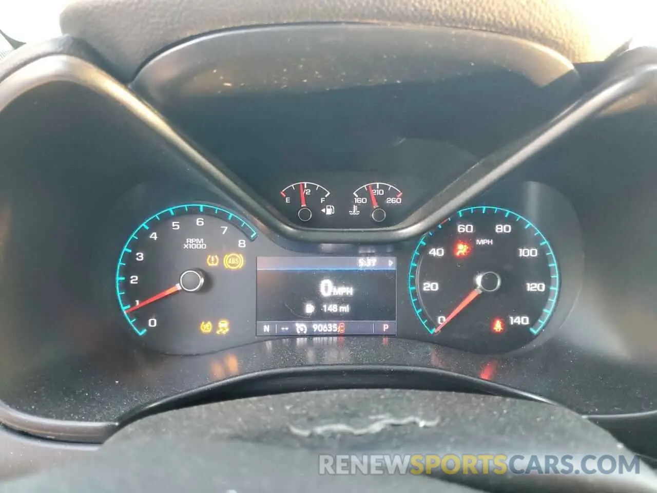 9 fotografías del automóvil dañado 1GCHSCEA7L1174758 CHEVROLET COLORADO 2020