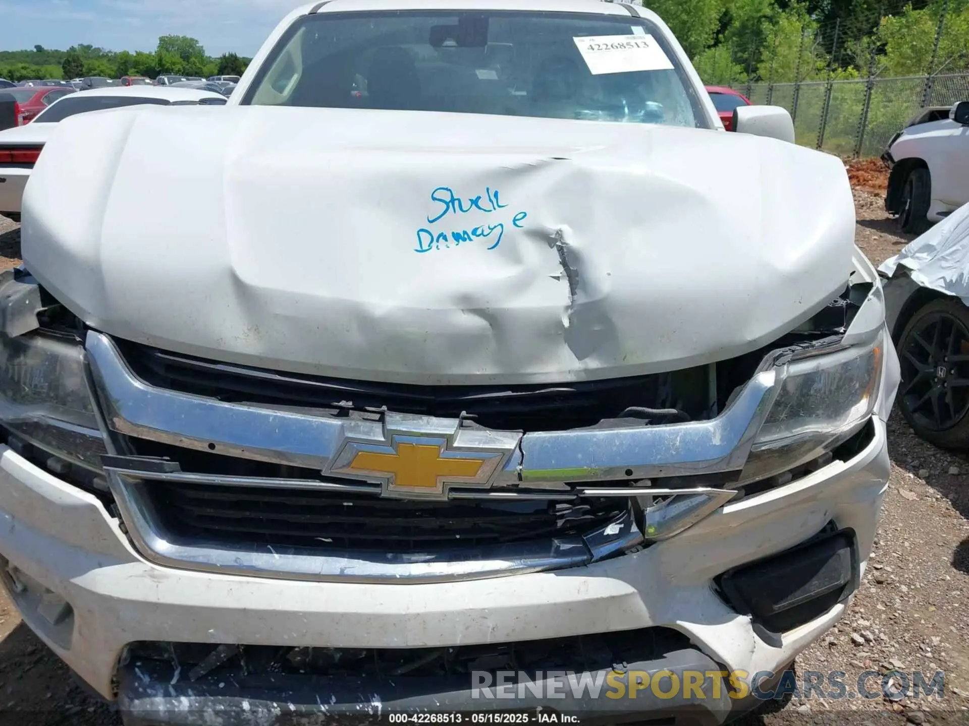 10 fotografías del automóvil dañado 1GCHSCEA9L1214483 CHEVROLET COLORADO 2020