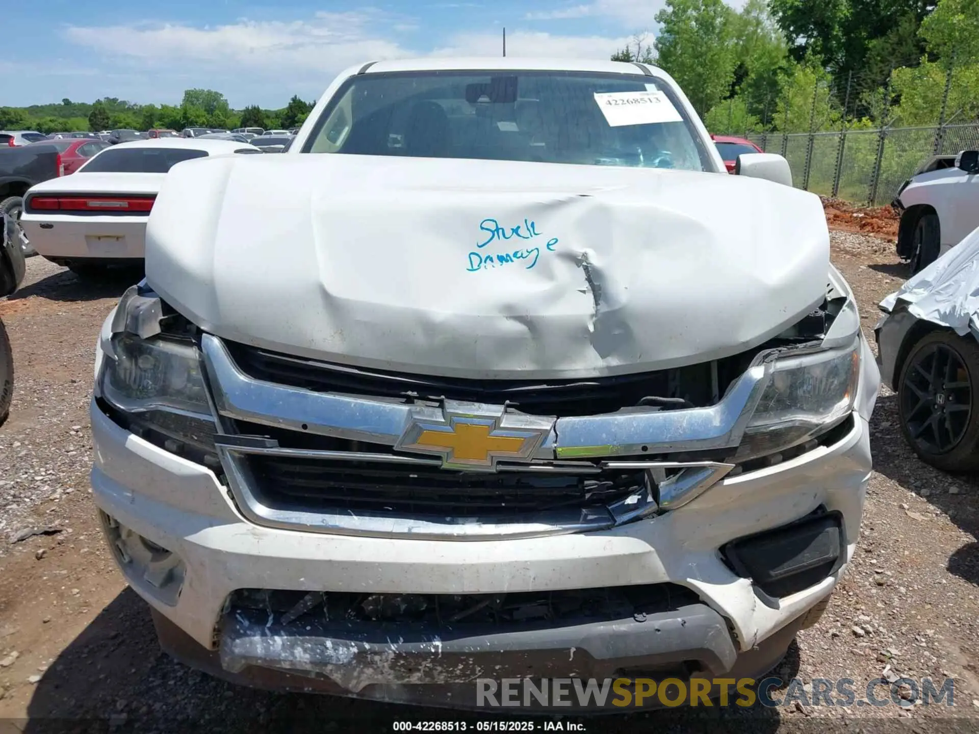 12 fotografías del automóvil dañado 1GCHSCEA9L1214483 CHEVROLET COLORADO 2020