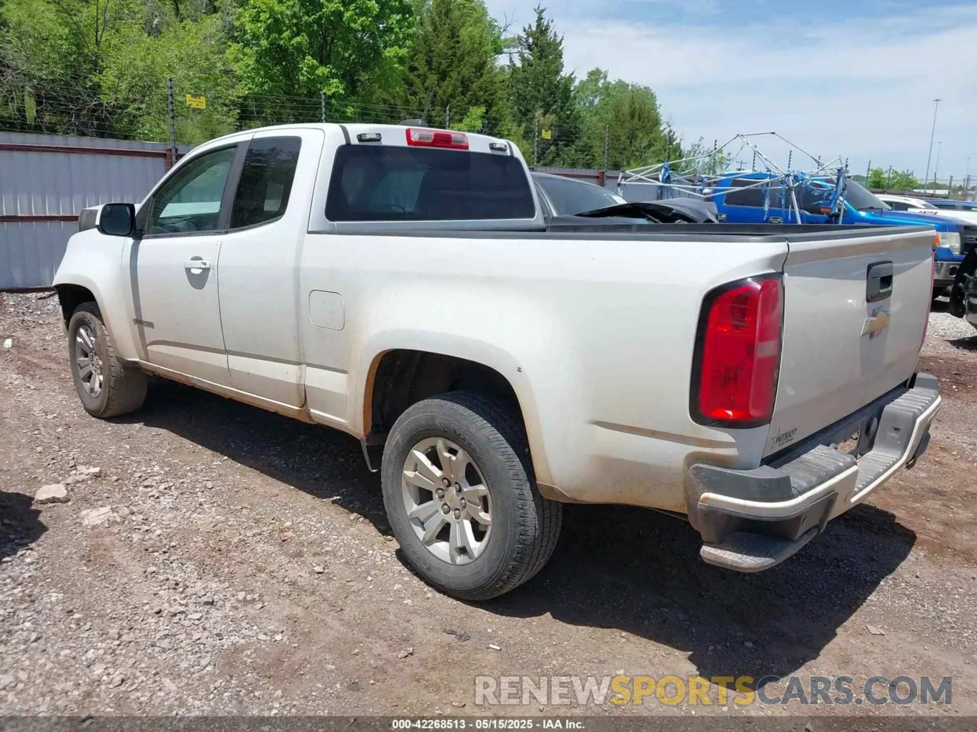 3 fotografías del automóvil dañado 1GCHSCEA9L1214483 CHEVROLET COLORADO 2020