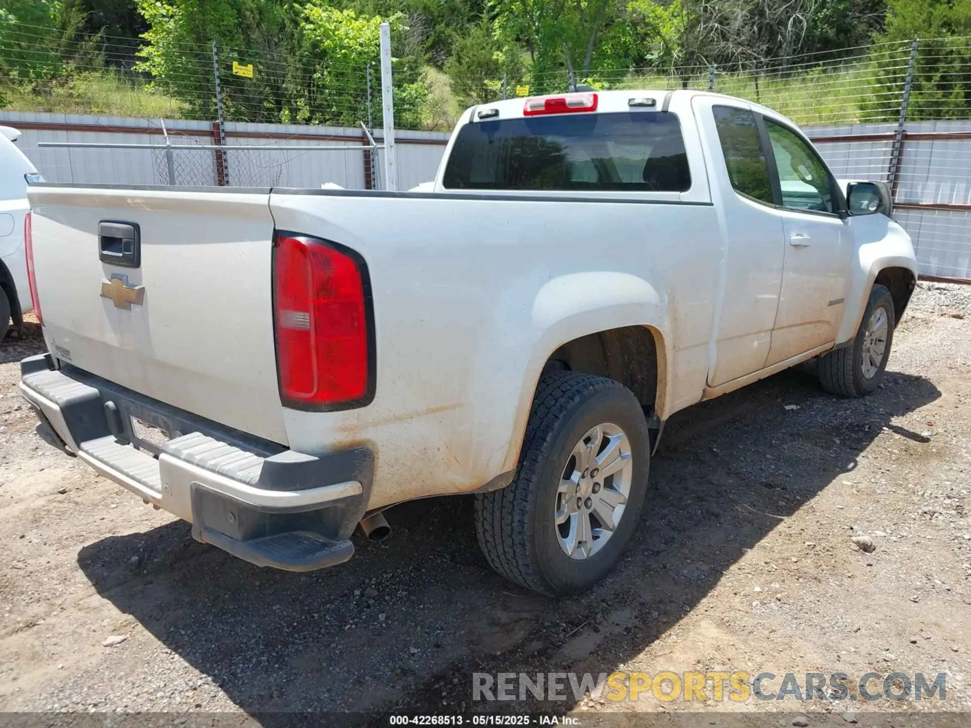 4 fotografías del automóvil dañado 1GCHSCEA9L1214483 CHEVROLET COLORADO 2020