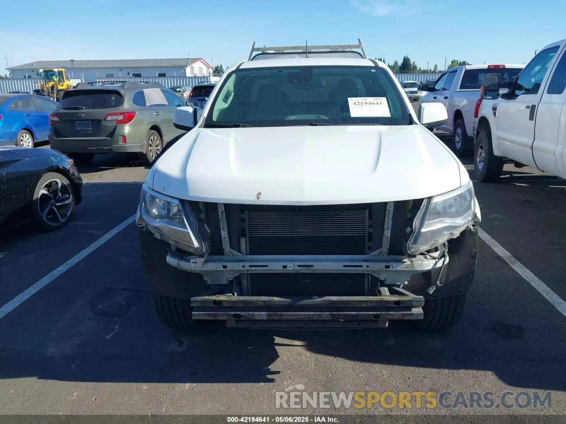 13 fotografías del automóvil dañado 1GCHSCENXL1168004 CHEVROLET COLORADO 2020