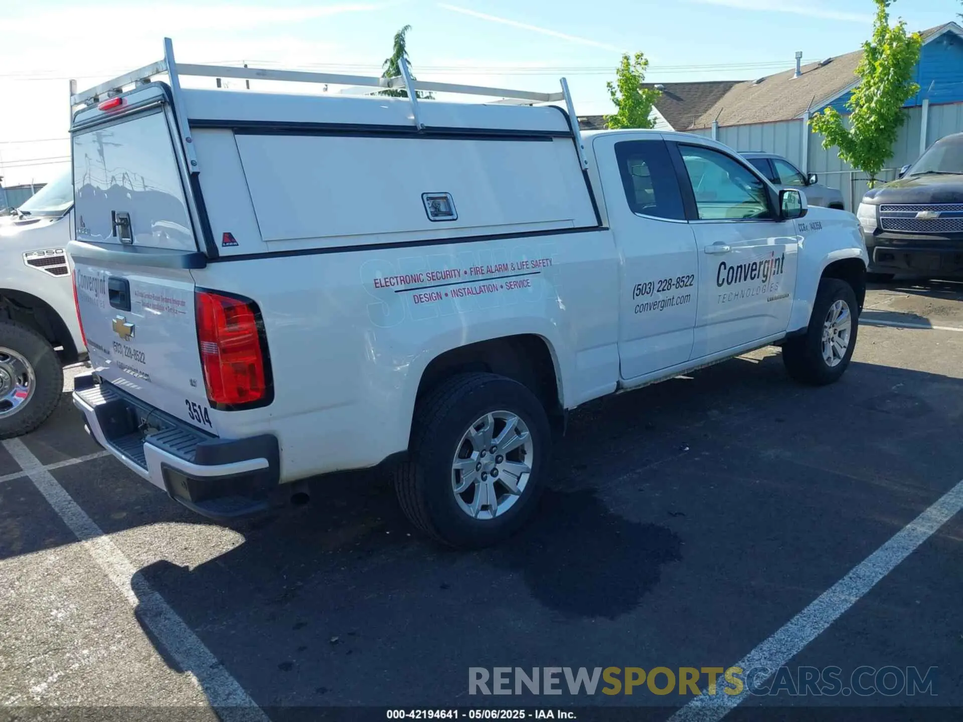 4 fotografías del automóvil dañado 1GCHSCENXL1168004 CHEVROLET COLORADO 2020