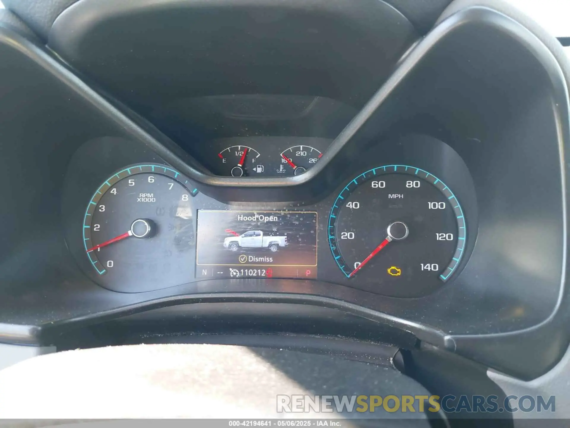 7 fotografías del automóvil dañado 1GCHSCENXL1168004 CHEVROLET COLORADO 2020