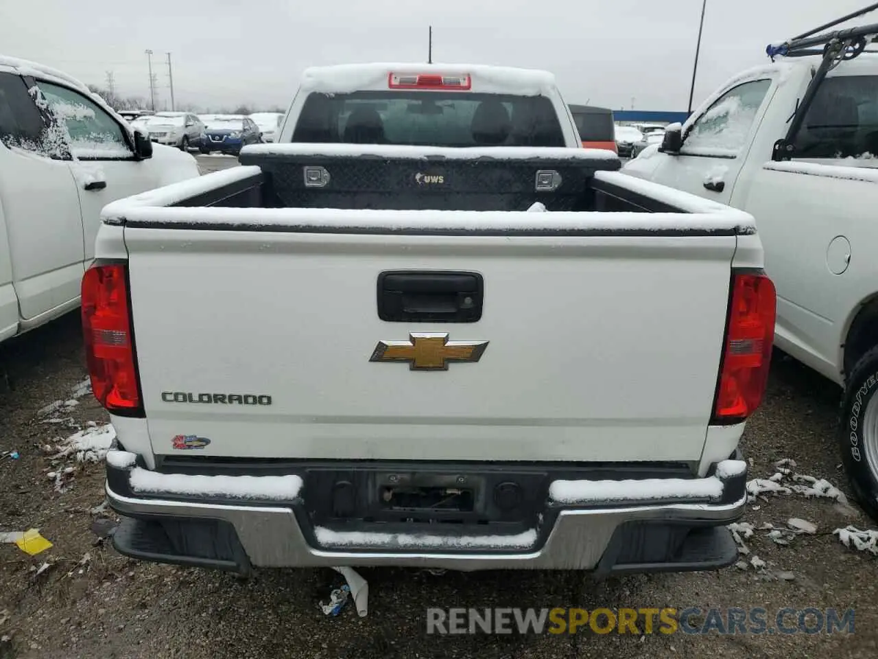 6 fotografías del automóvil dañado 1GCHTBEA3L1238995 CHEVROLET COLORADO 2020