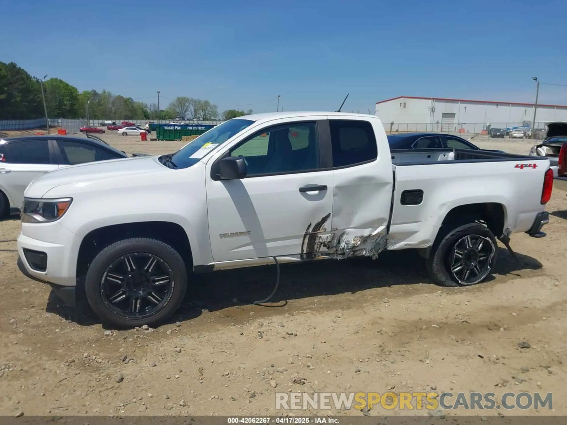 6 fotografías del automóvil dañado 1GCHTBEN6L1242736 CHEVROLET COLORADO 2020