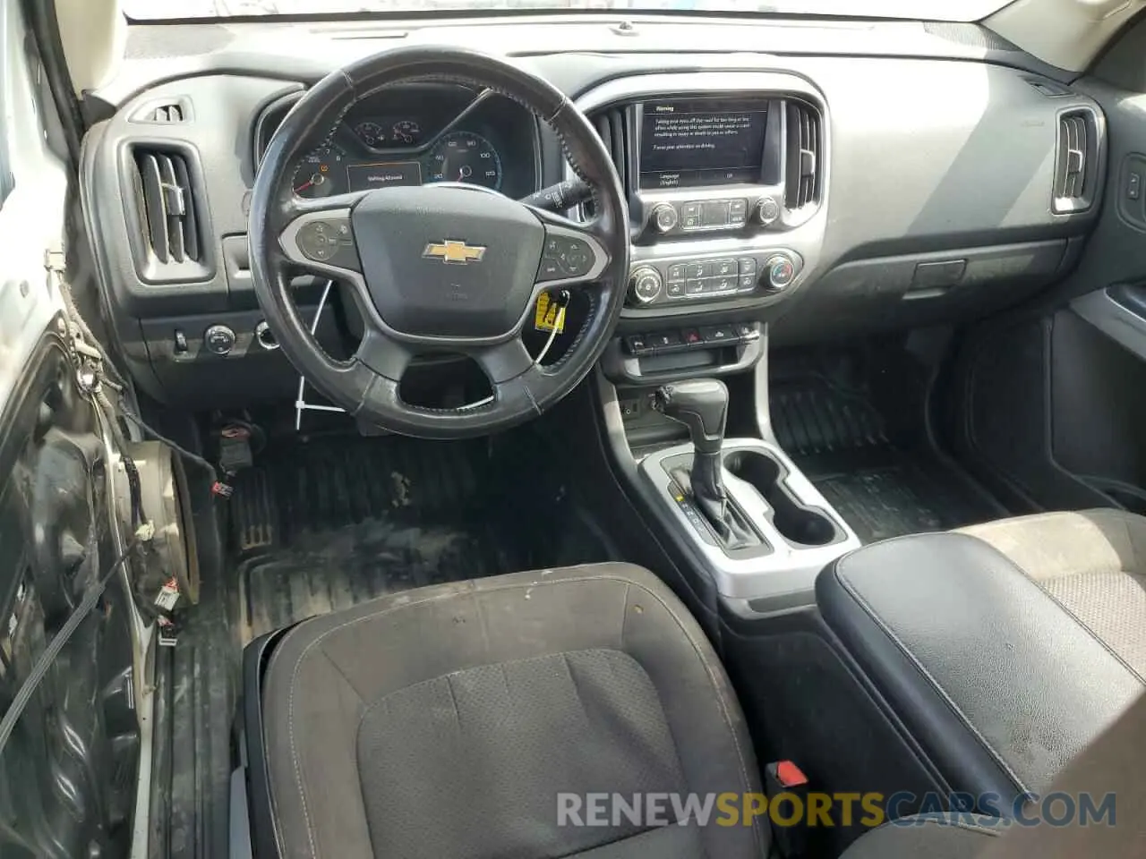 8 fotografías del automóvil dañado 1GCHTCEA3L1181820 CHEVROLET COLORADO 2020