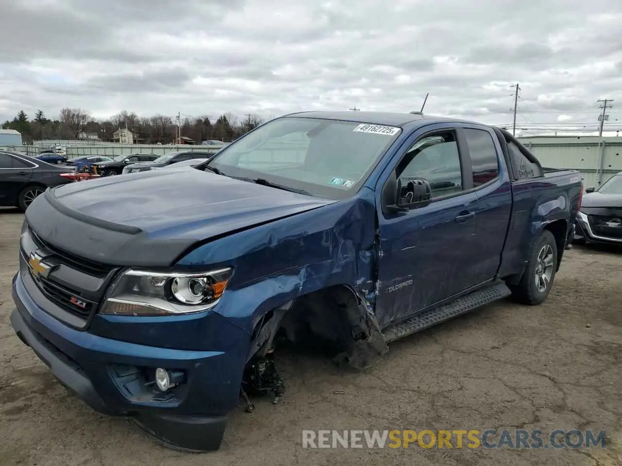 1 fotografías del automóvil dañado 1GCHTDEN7L1140874 CHEVROLET COLORADO 2020