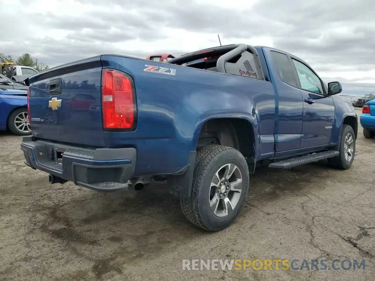 3 fotografías del automóvil dañado 1GCHTDEN7L1140874 CHEVROLET COLORADO 2020