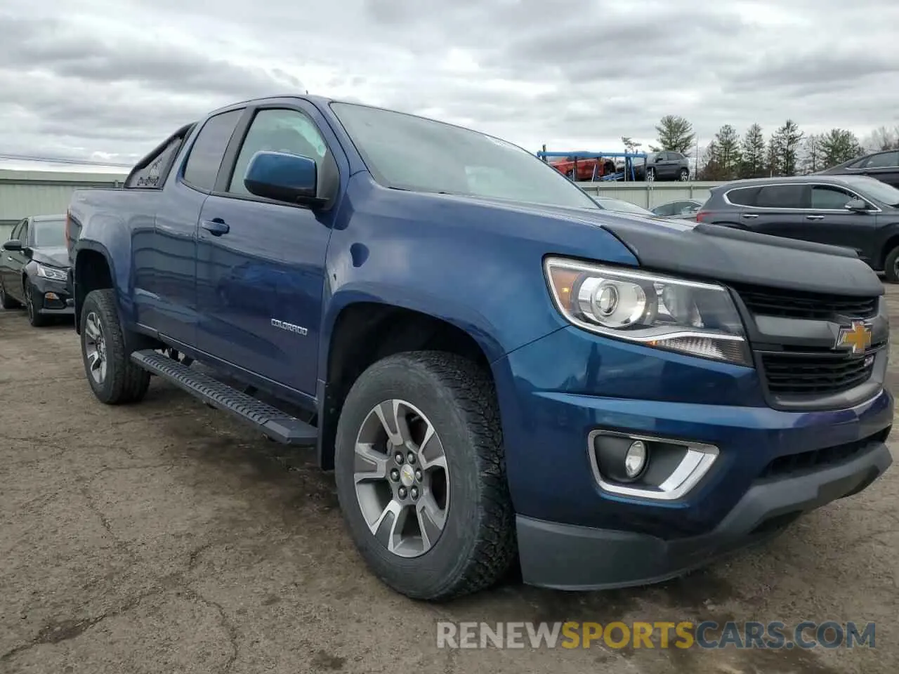 4 fotografías del automóvil dañado 1GCHTDEN7L1140874 CHEVROLET COLORADO 2020
