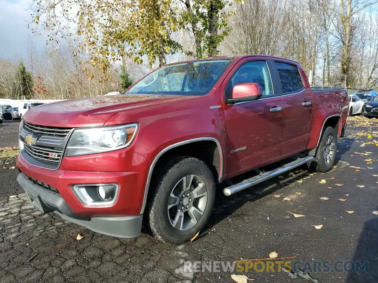 1 fotografías del automóvil dañado 1GCPTDE11L1127756 CHEVROLET COLORADO 2020
