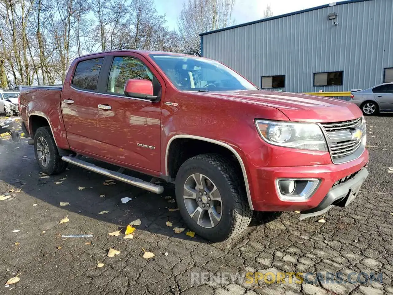4 fotografías del automóvil dañado 1GCPTDE11L1127756 CHEVROLET COLORADO 2020