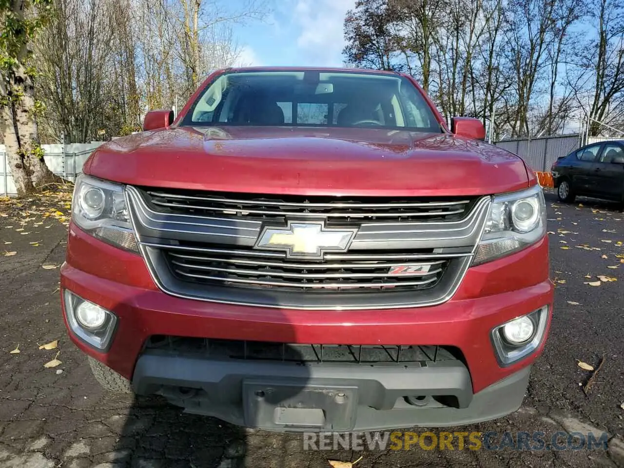 5 fotografías del automóvil dañado 1GCPTDE11L1127756 CHEVROLET COLORADO 2020