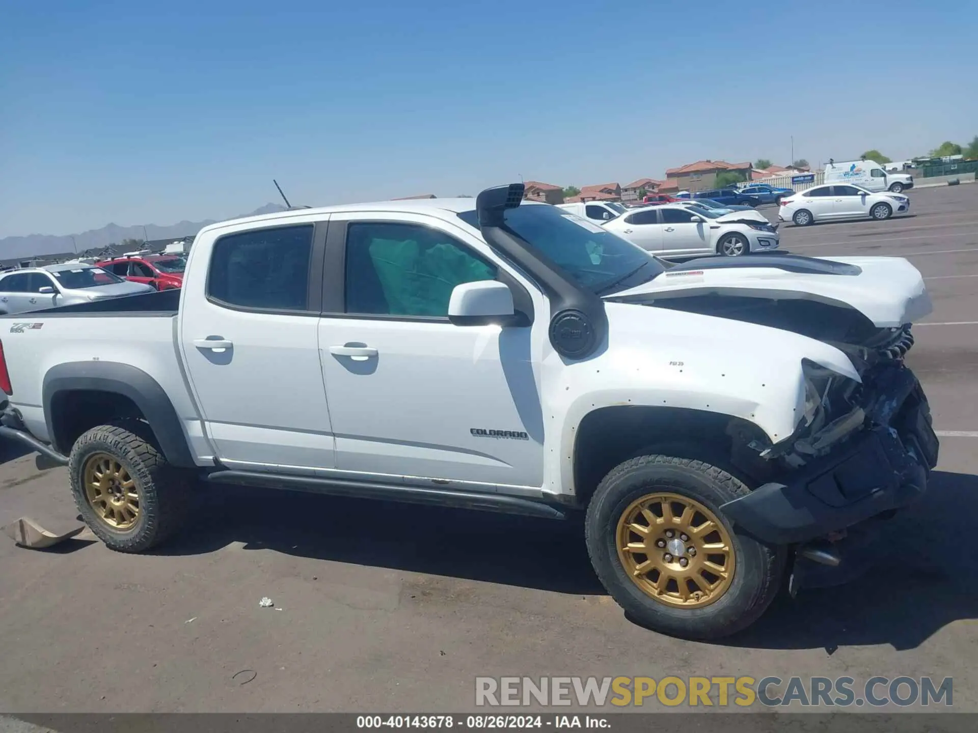 13 fotografías del automóvil dañado 1GCPTEE19L1113433 CHEVROLET COLORADO 2020