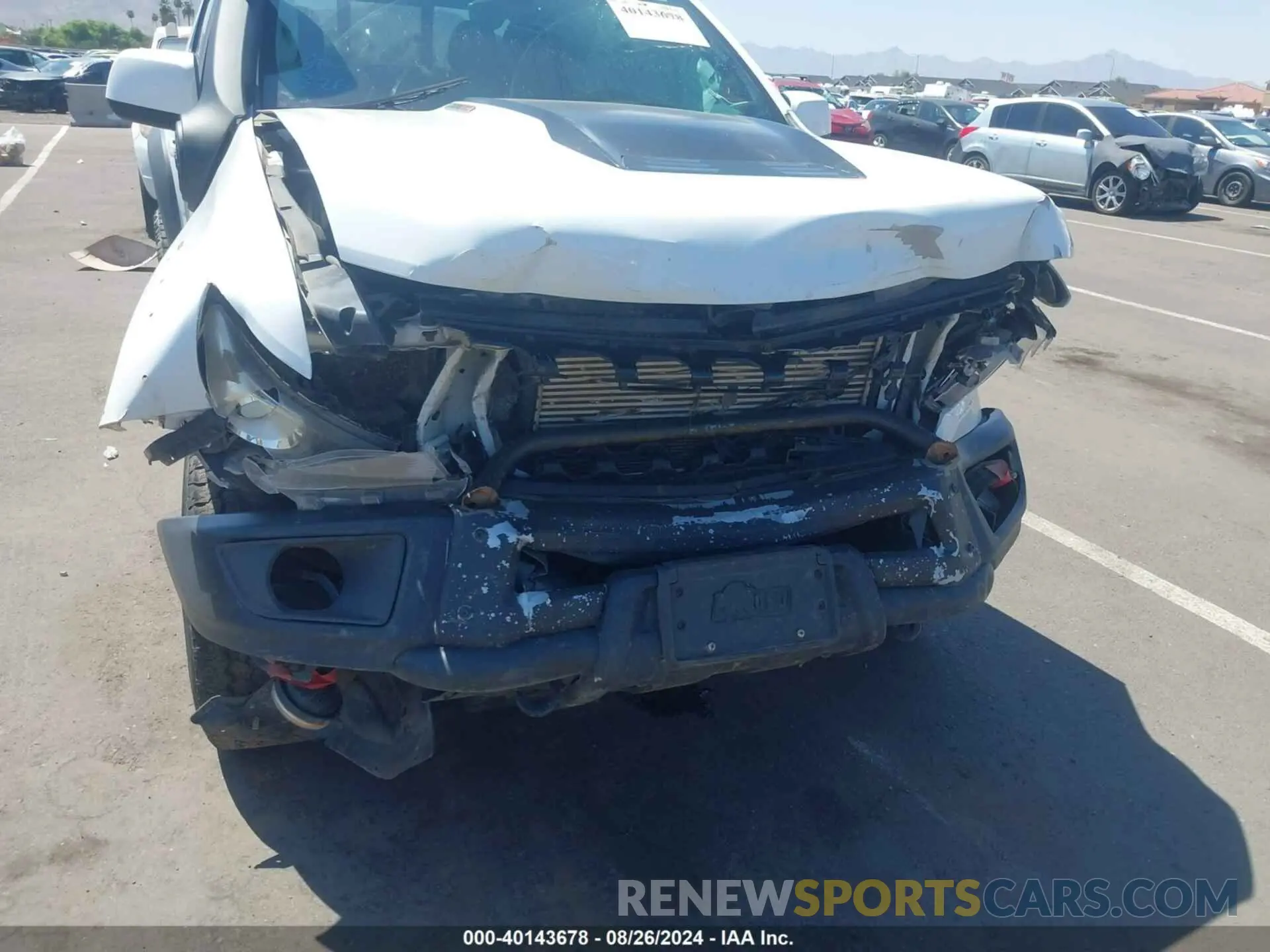 6 fotografías del automóvil dañado 1GCPTEE19L1113433 CHEVROLET COLORADO 2020