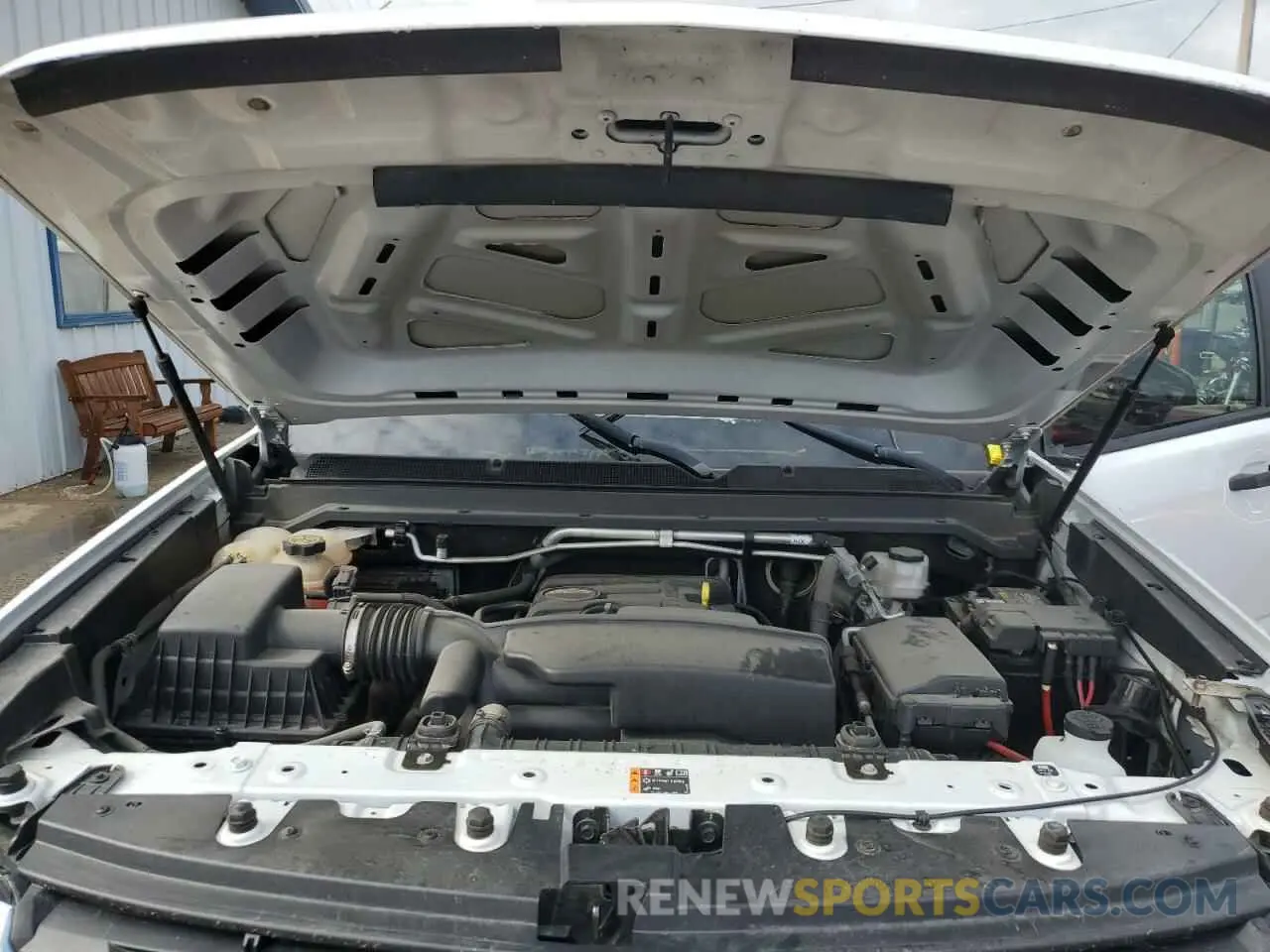 11 fotografías del automóvil dañado 1GCGSBEA3M1273469 CHEVROLET COLORADO 2021