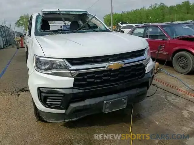 13 fotografías del automóvil dañado 1GCGSBEA3M1273469 CHEVROLET COLORADO 2021