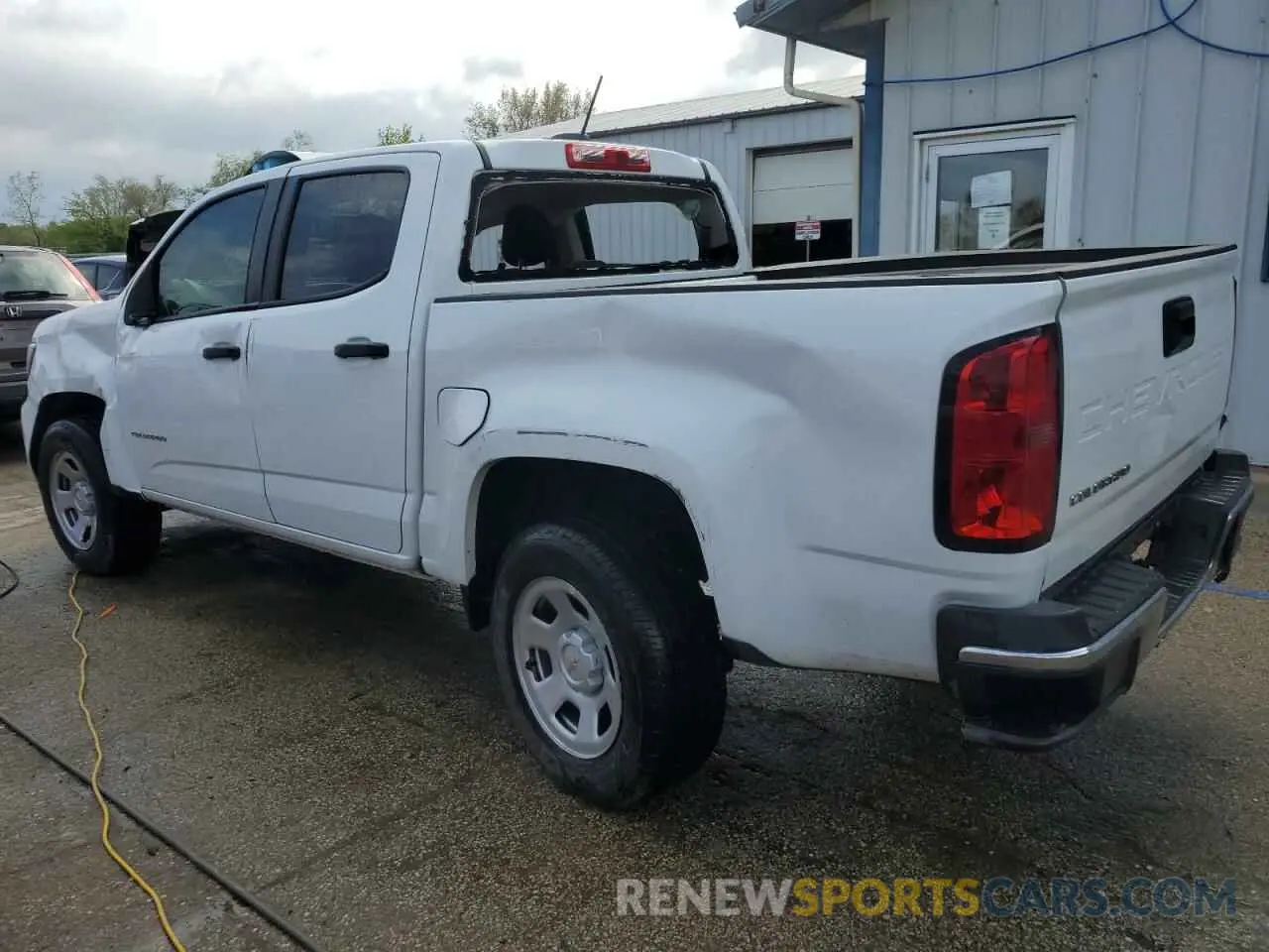 2 fotografías del automóvil dañado 1GCGSBEA3M1273469 CHEVROLET COLORADO 2021
