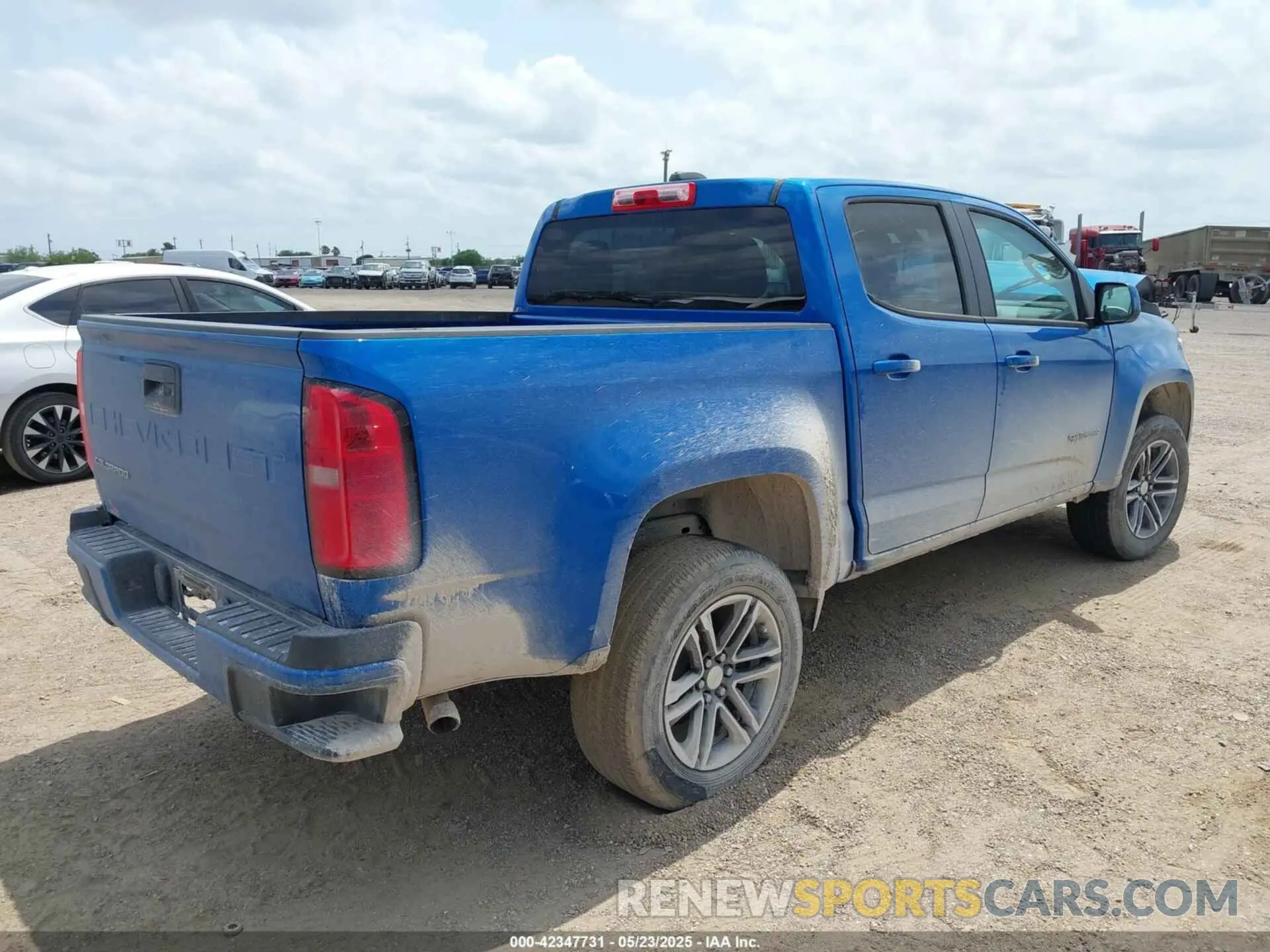 4 fotografías del automóvil dañado 1GCGSBEA4M1193596 CHEVROLET COLORADO 2021