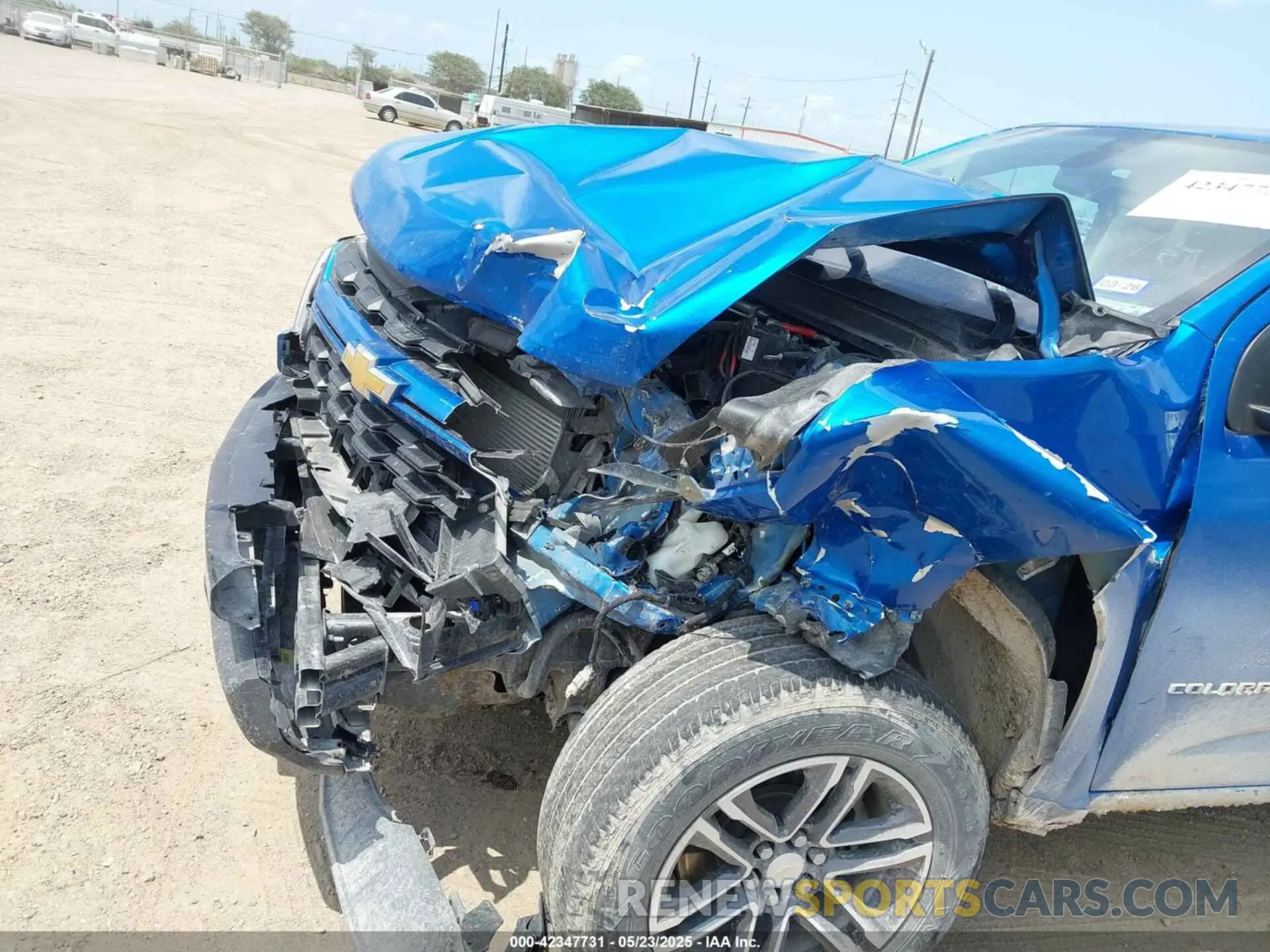 6 fotografías del automóvil dañado 1GCGSBEA4M1193596 CHEVROLET COLORADO 2021