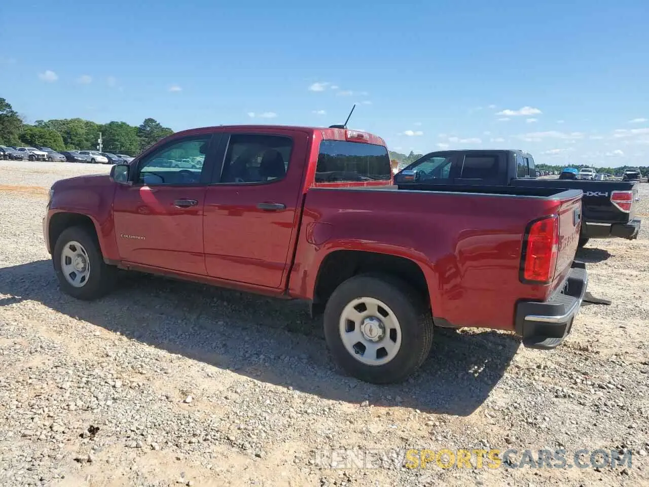 2 fotografías del automóvil dañado 1GCGSBEA5M1108653 CHEVROLET COLORADO 2021