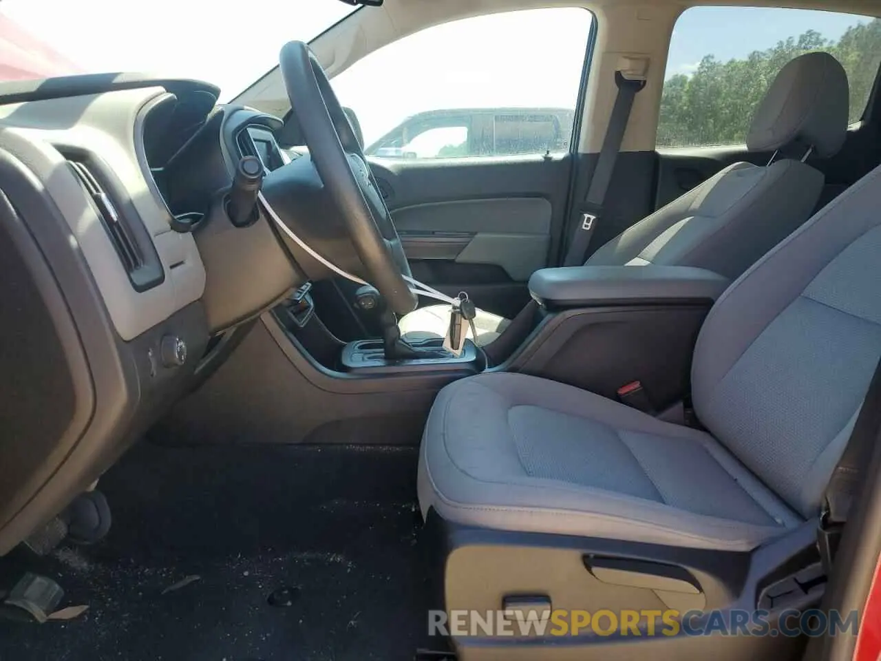 7 fotografías del automóvil dañado 1GCGSBEA5M1108653 CHEVROLET COLORADO 2021