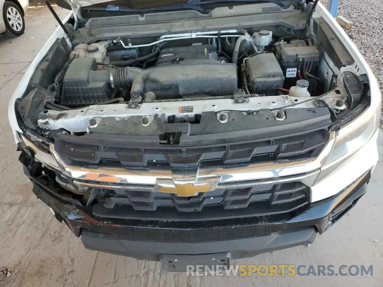 11 fotografías del automóvil dañado 1GCGSBEA6M1106653 CHEVROLET COLORADO 2021