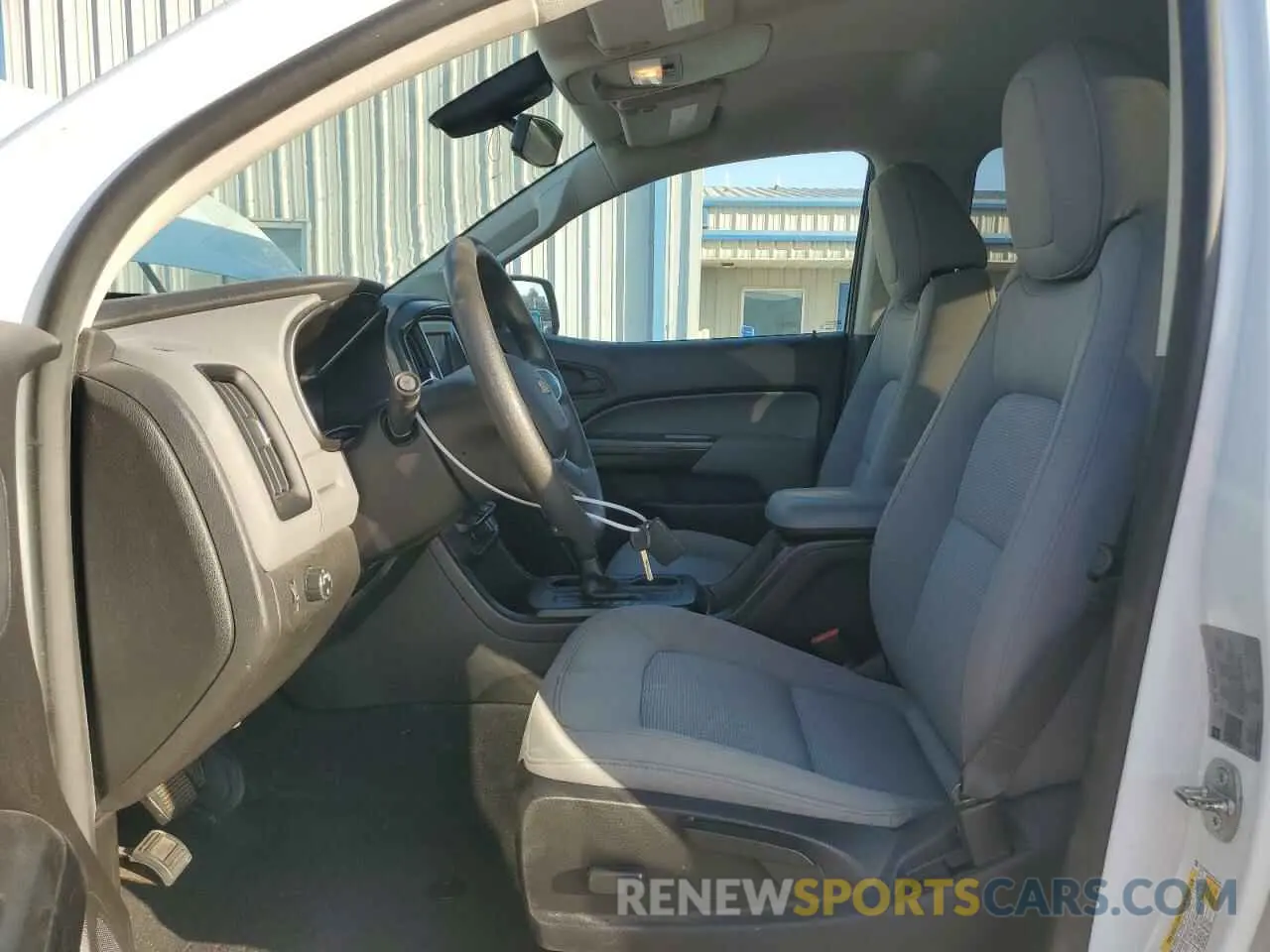 7 fotografías del automóvil dañado 1GCGSBEA7M1183791 CHEVROLET COLORADO 2021