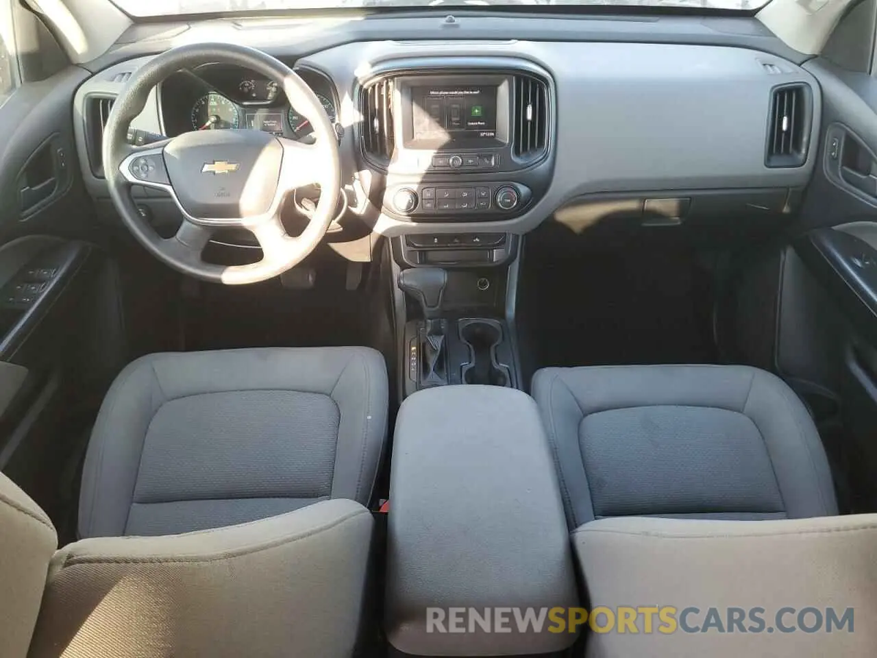 8 fotografías del automóvil dañado 1GCGSBEA7M1183791 CHEVROLET COLORADO 2021