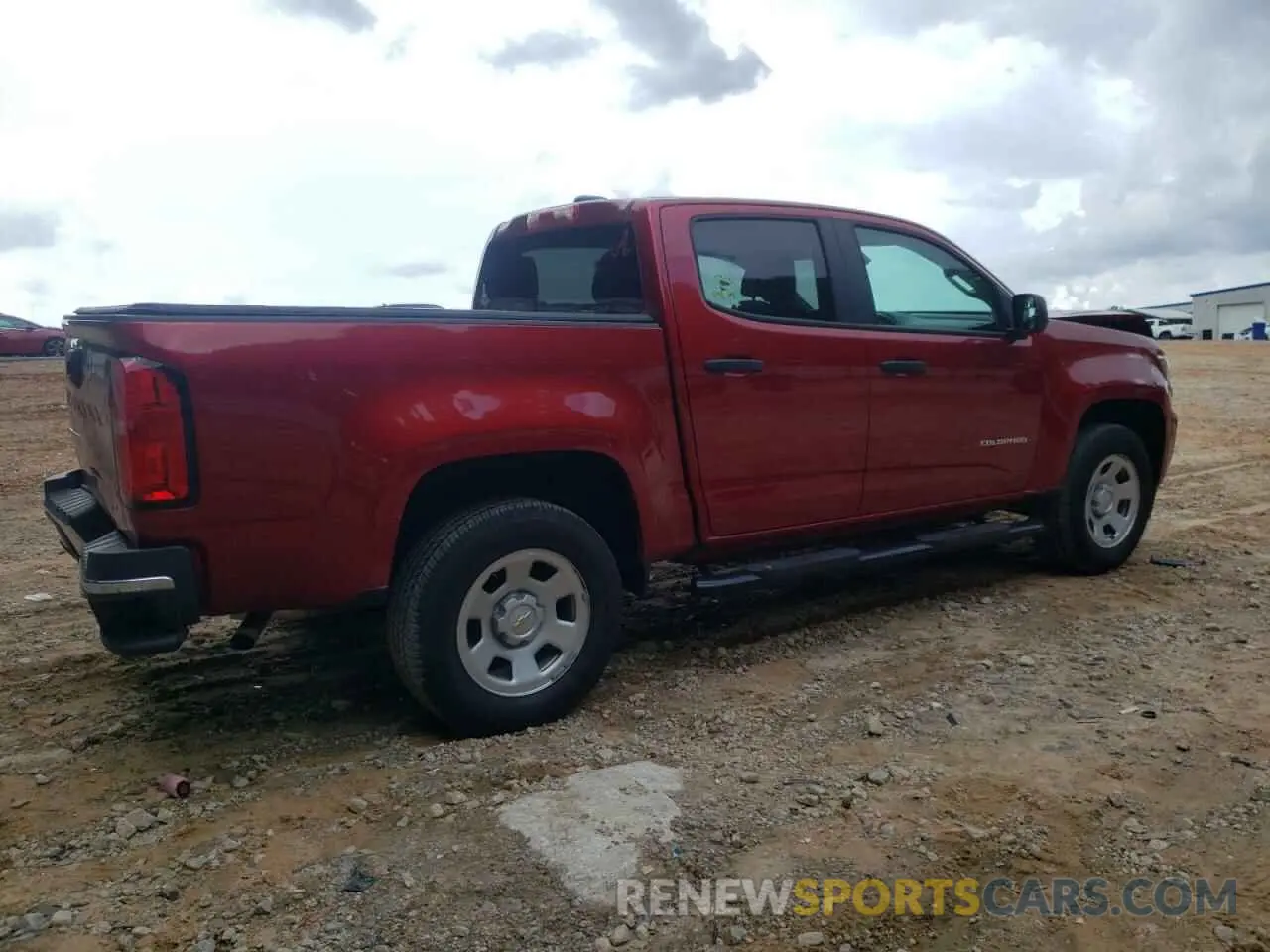 3 fotografías del automóvil dañado 1GCGSBEA9M1293385 CHEVROLET COLORADO 2021