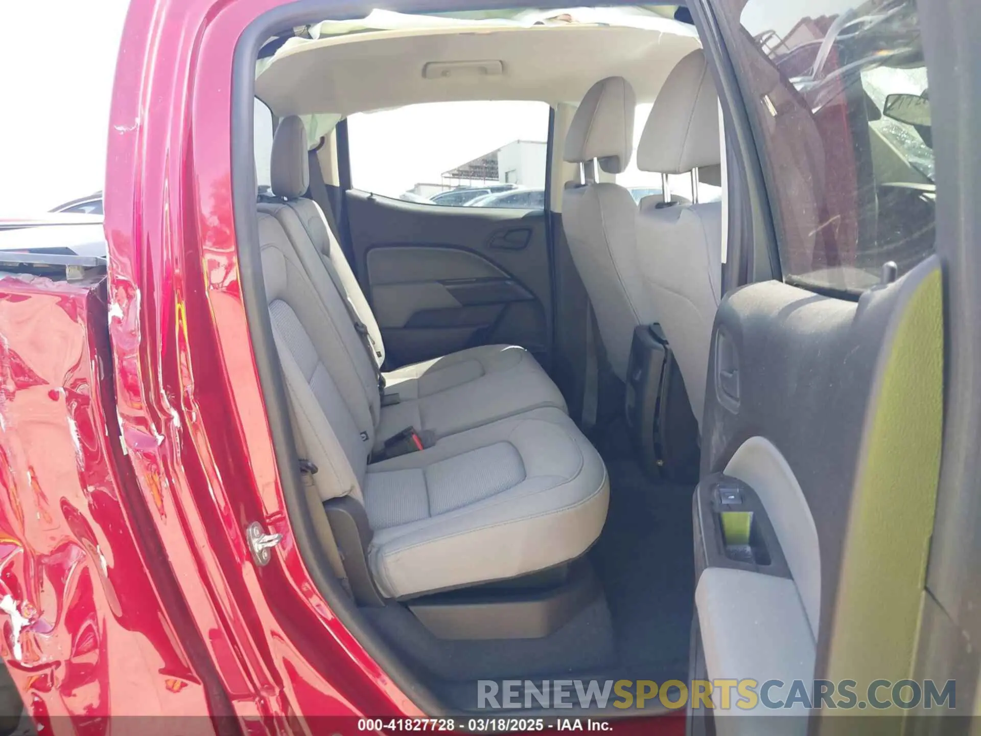 8 fotografías del automóvil dañado 1GCGSBEN1M1101105 CHEVROLET COLORADO 2021