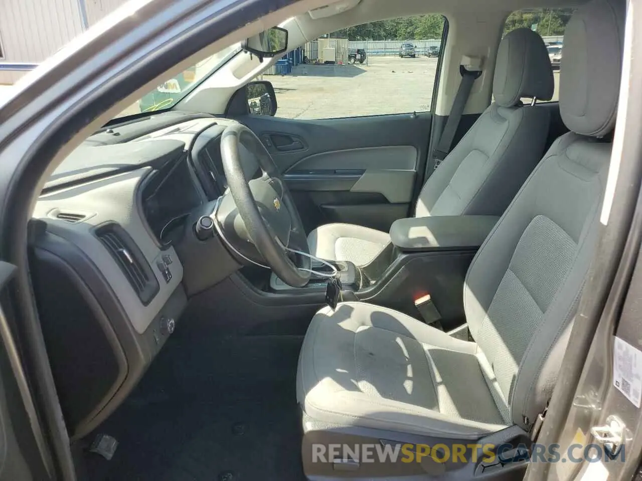 7 fotografías del automóvil dañado 1GCGSBEN5M1125312 CHEVROLET COLORADO 2021