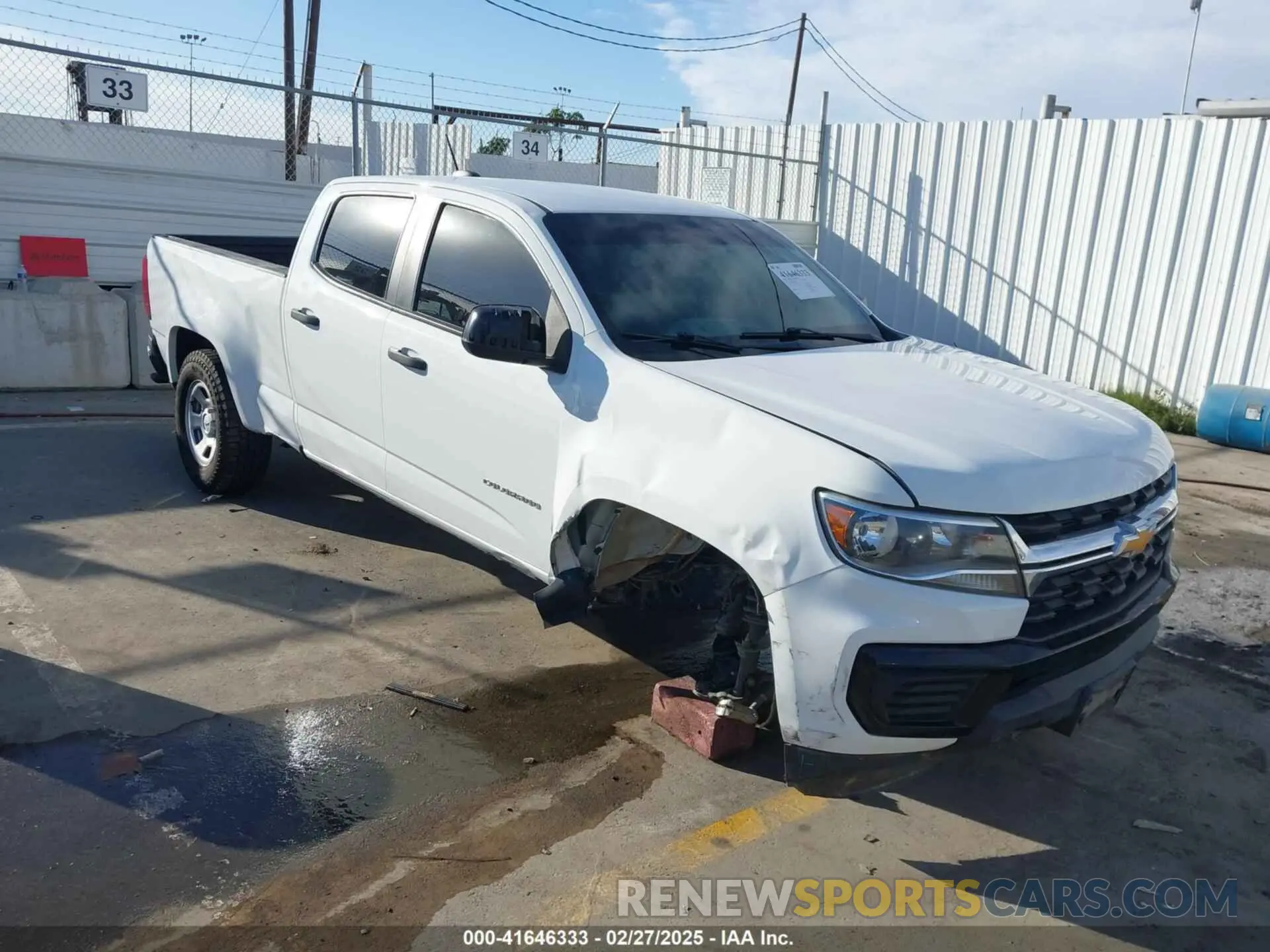 1 fotografías del automóvil dañado 1GCGSBEN5M1180875 CHEVROLET COLORADO 2021