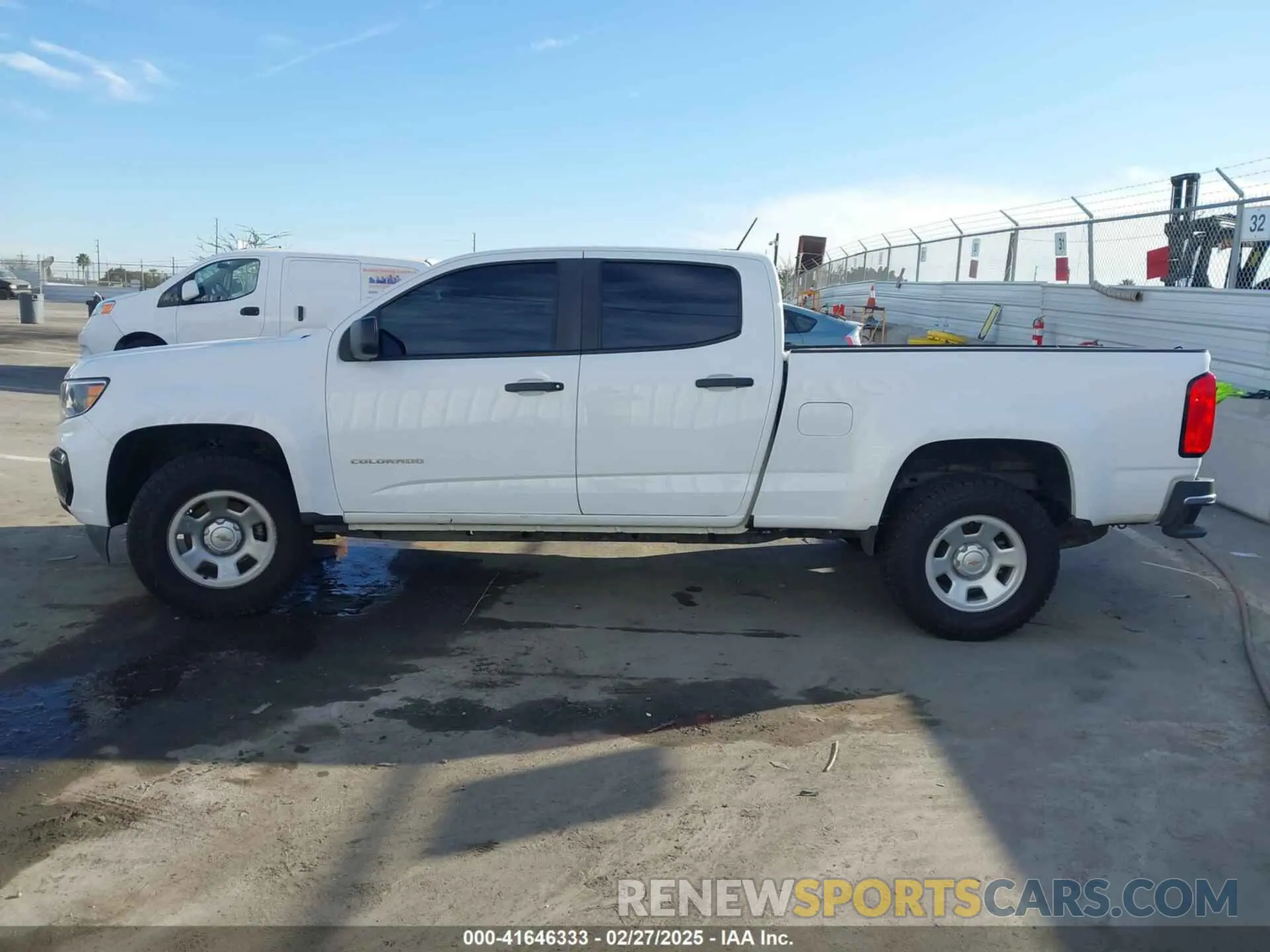 15 fotografías del automóvil dañado 1GCGSBEN5M1180875 CHEVROLET COLORADO 2021