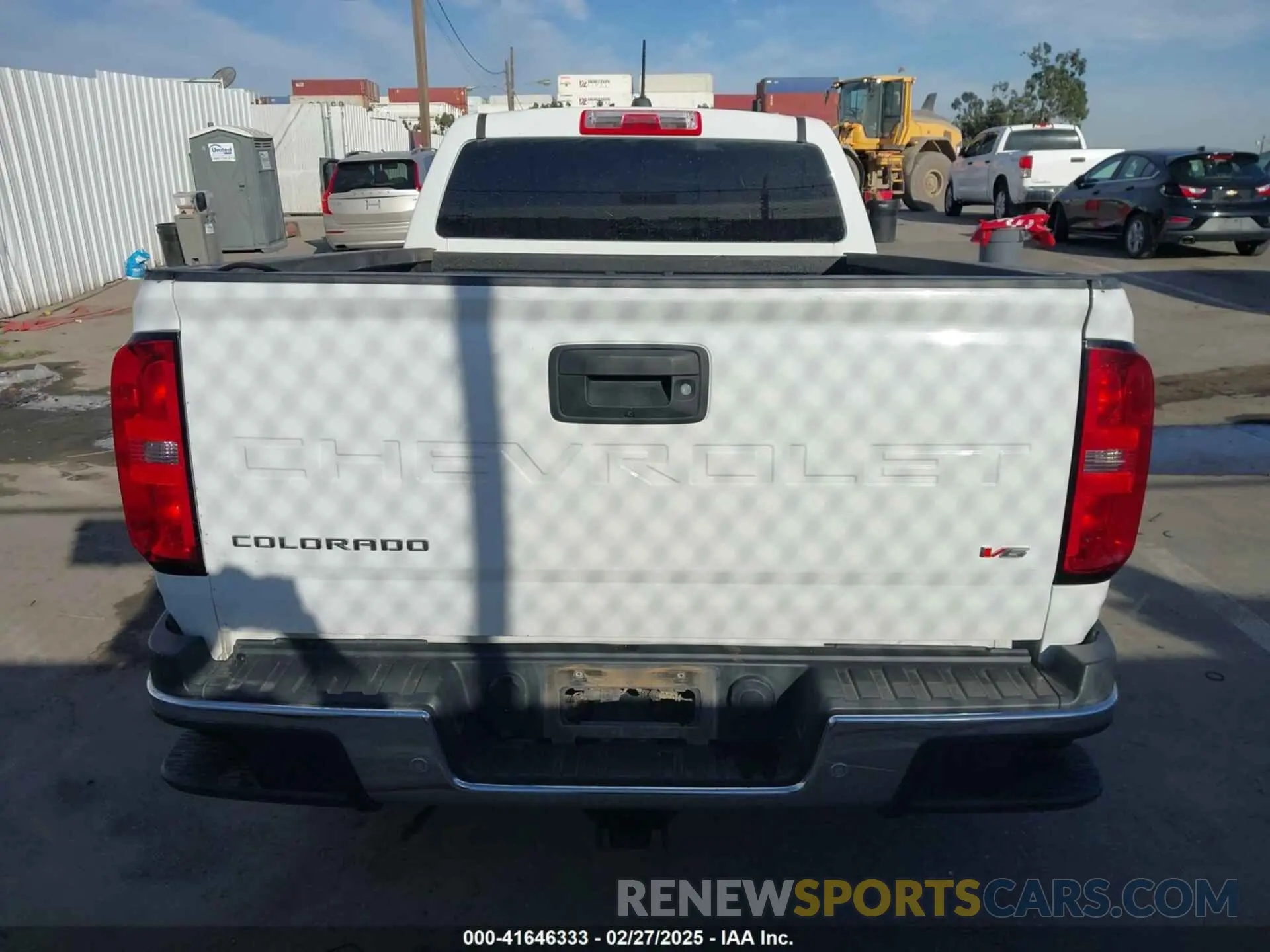 17 fotografías del automóvil dañado 1GCGSBEN5M1180875 CHEVROLET COLORADO 2021