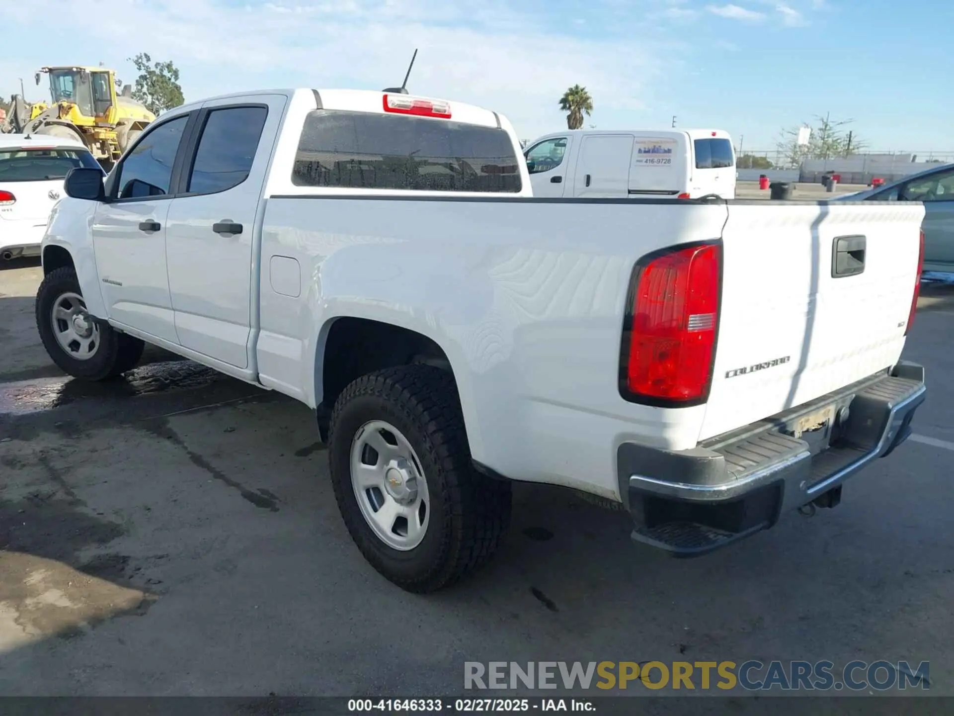 3 fotografías del automóvil dañado 1GCGSBEN5M1180875 CHEVROLET COLORADO 2021
