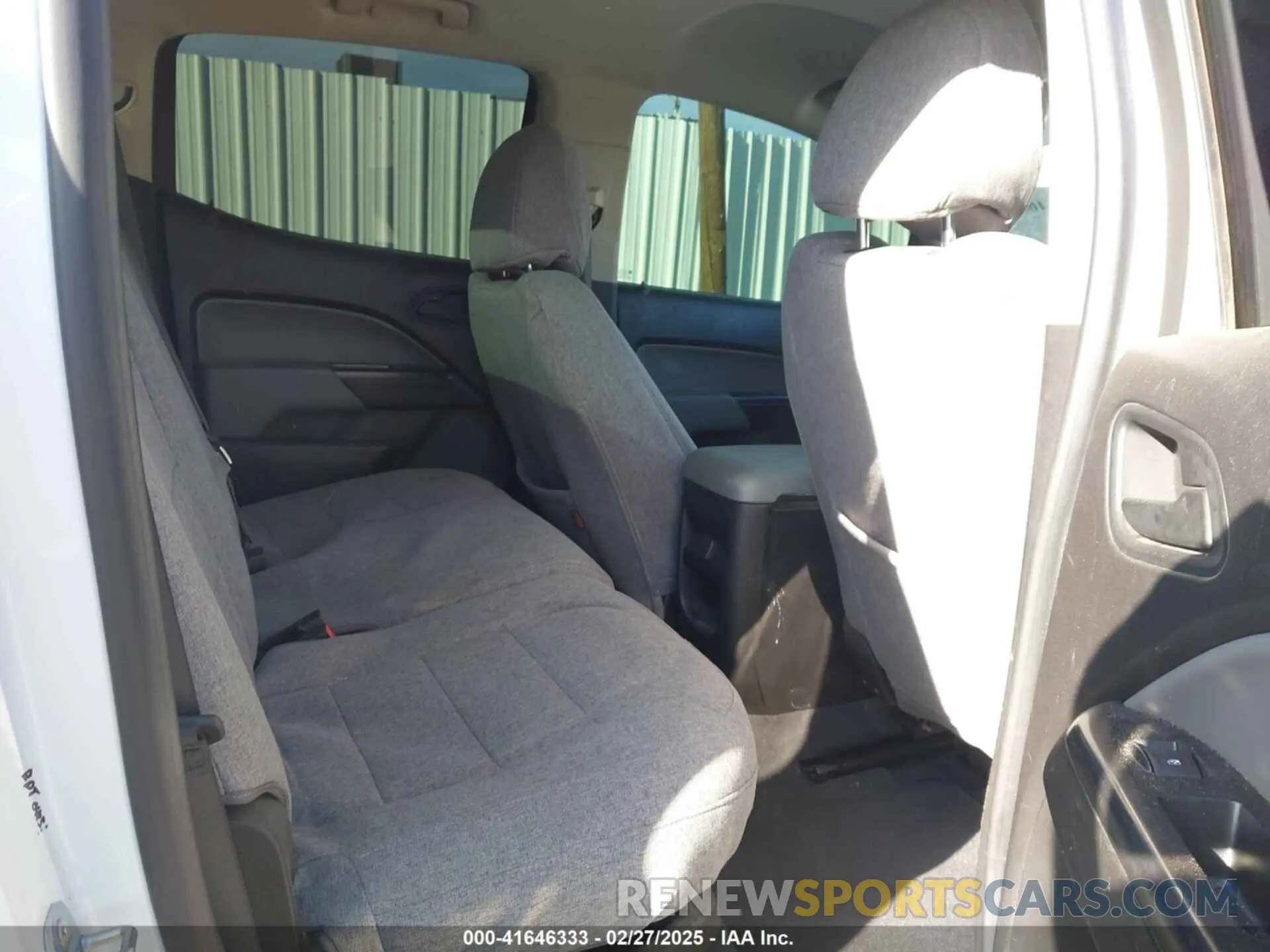 8 fotografías del automóvil dañado 1GCGSBEN5M1180875 CHEVROLET COLORADO 2021