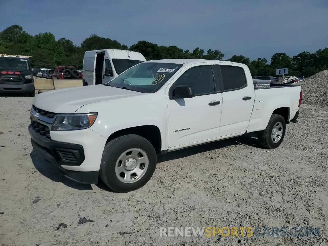 1 fotografías del automóvil dañado 1GCGSBEN5M1279342 CHEVROLET COLORADO 2021